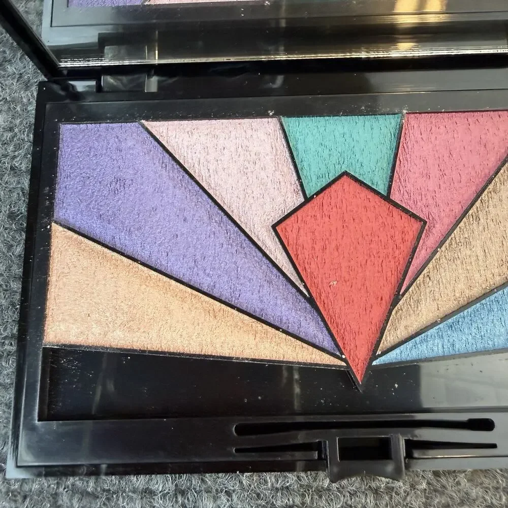 VTG Elizabeth Taylor Passion Eyeshadow Palette Art Deco Discontinued TRAVEL SIZE